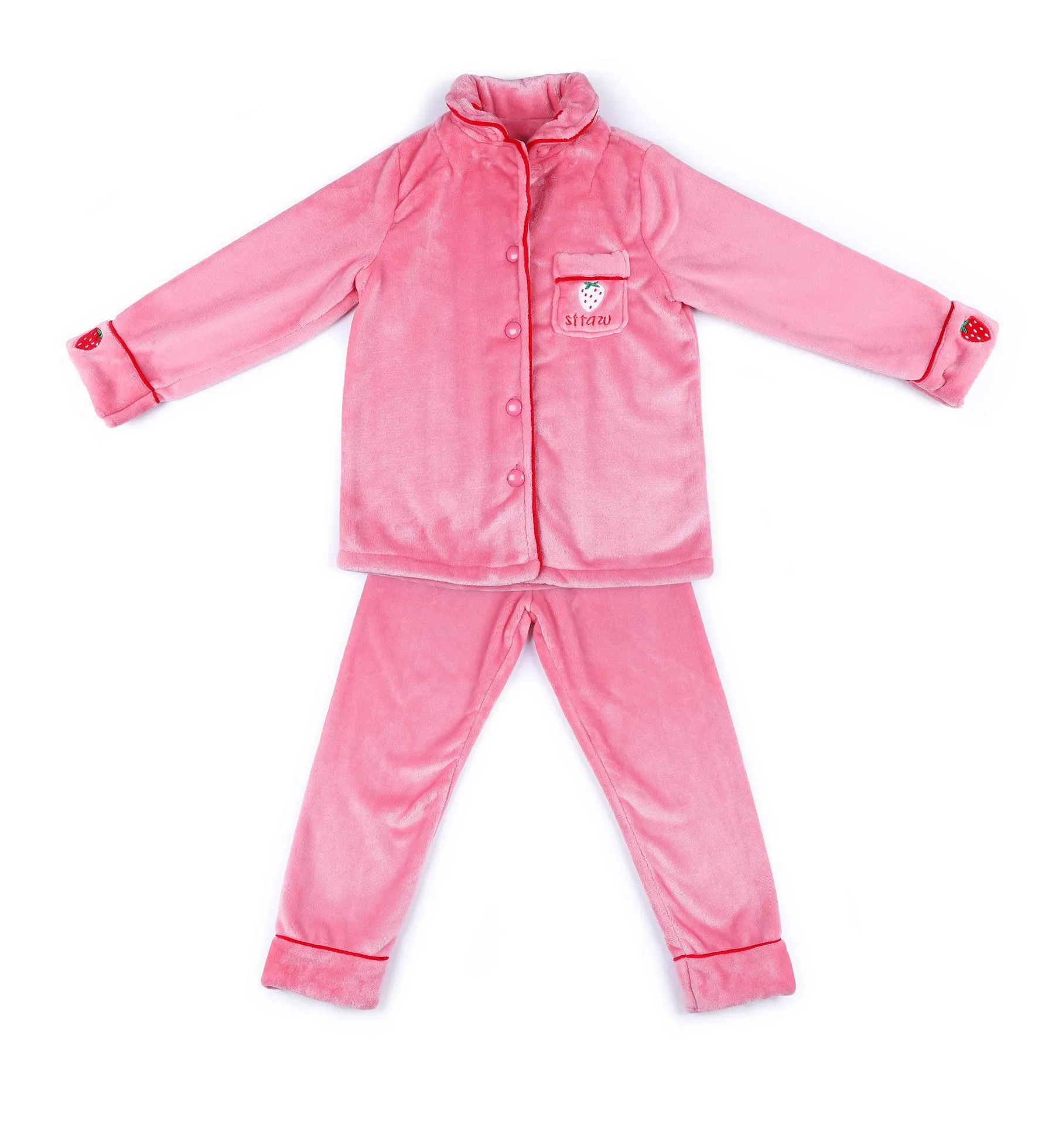 Pyjama en polaire chaud d'hiver pour enfants