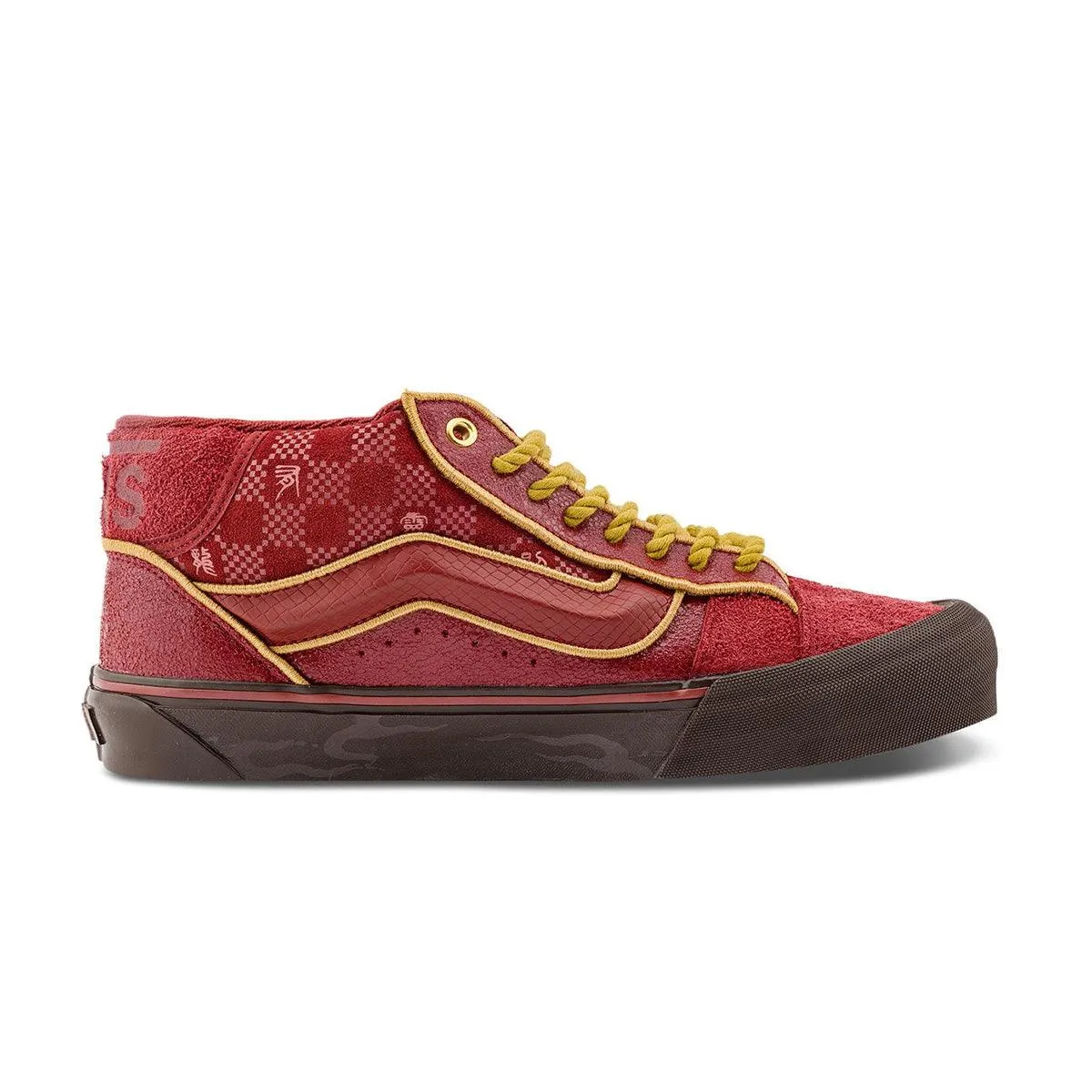 Knu Mid Skool Année du Dragon 'Rouge Foncé'
