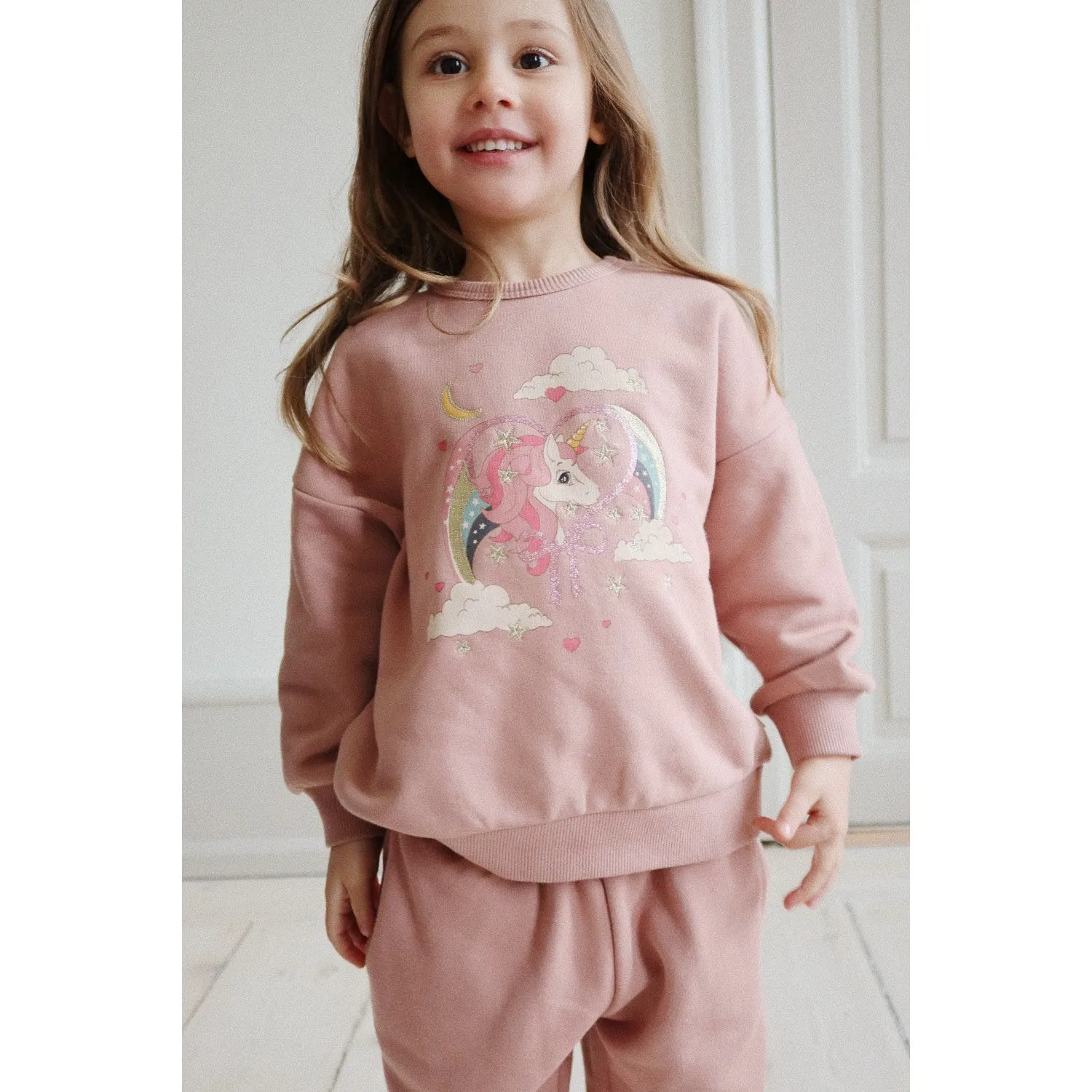 Pantalon de survêtement rose MahAndany Lou par Konges Sløjd Ocs Konges Sloejd