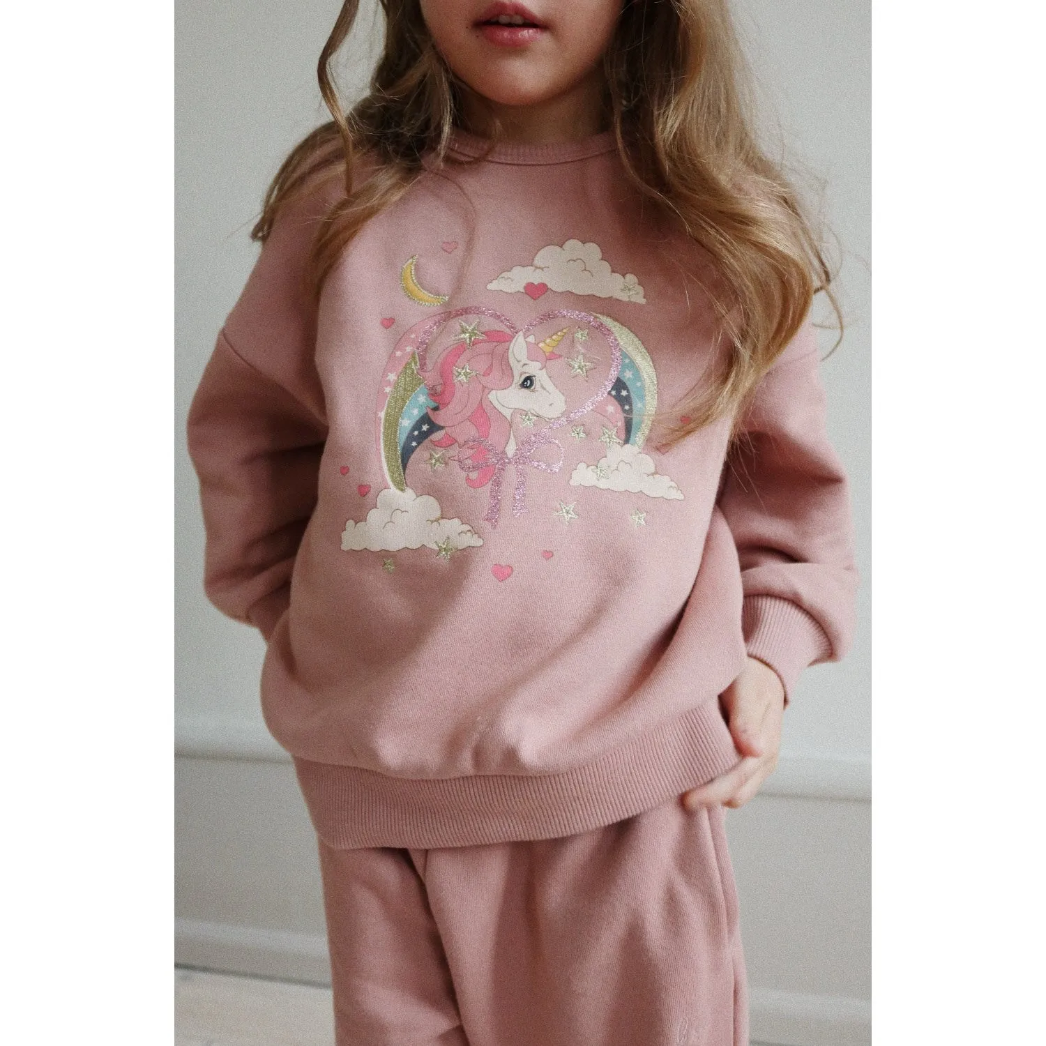 Pantalon de survêtement rose MahAndany Lou par Konges Sløjd Ocs Konges Sloejd