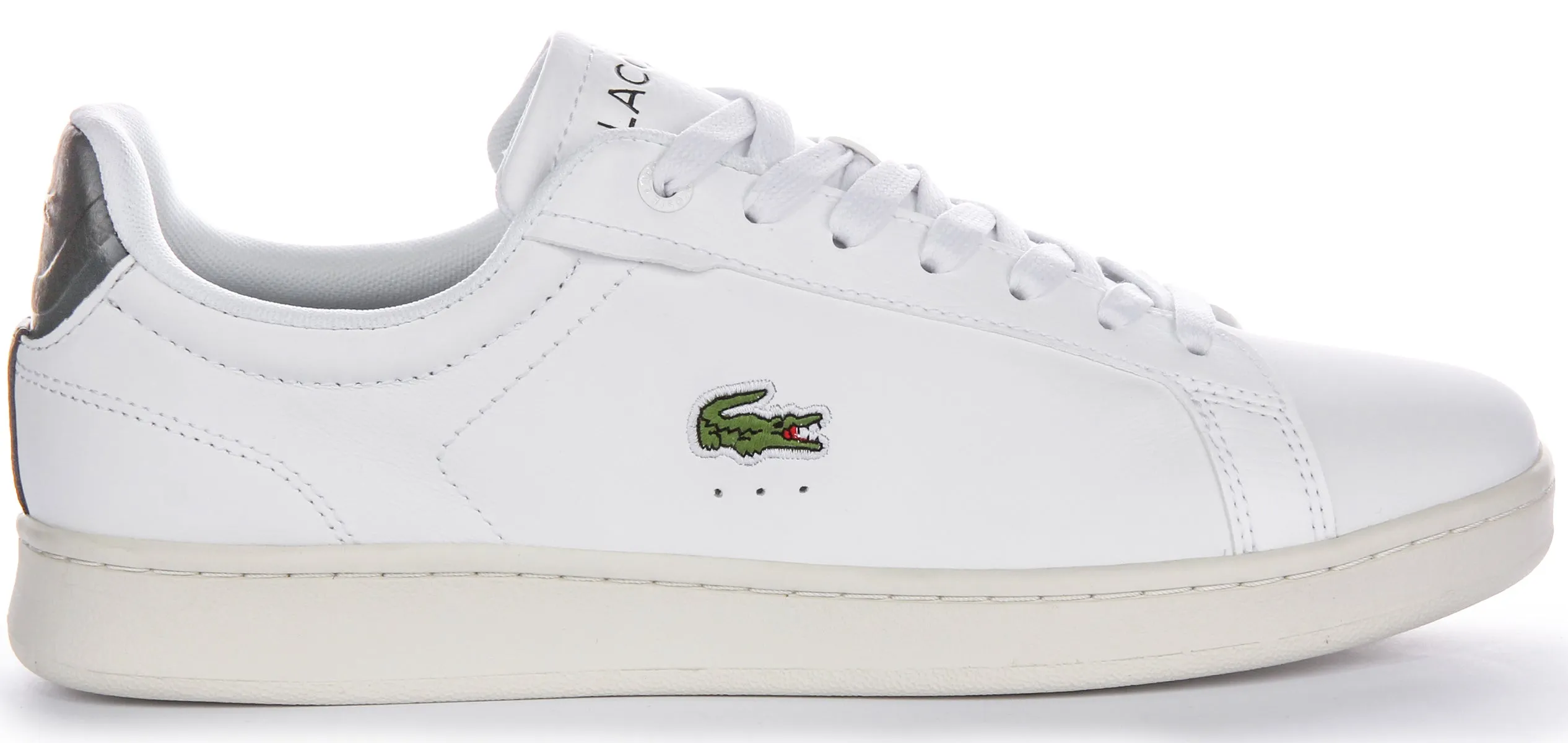 Lacoste Carnaby Pro En Blanc Vert Pour Hommes Chaussures Lacoste