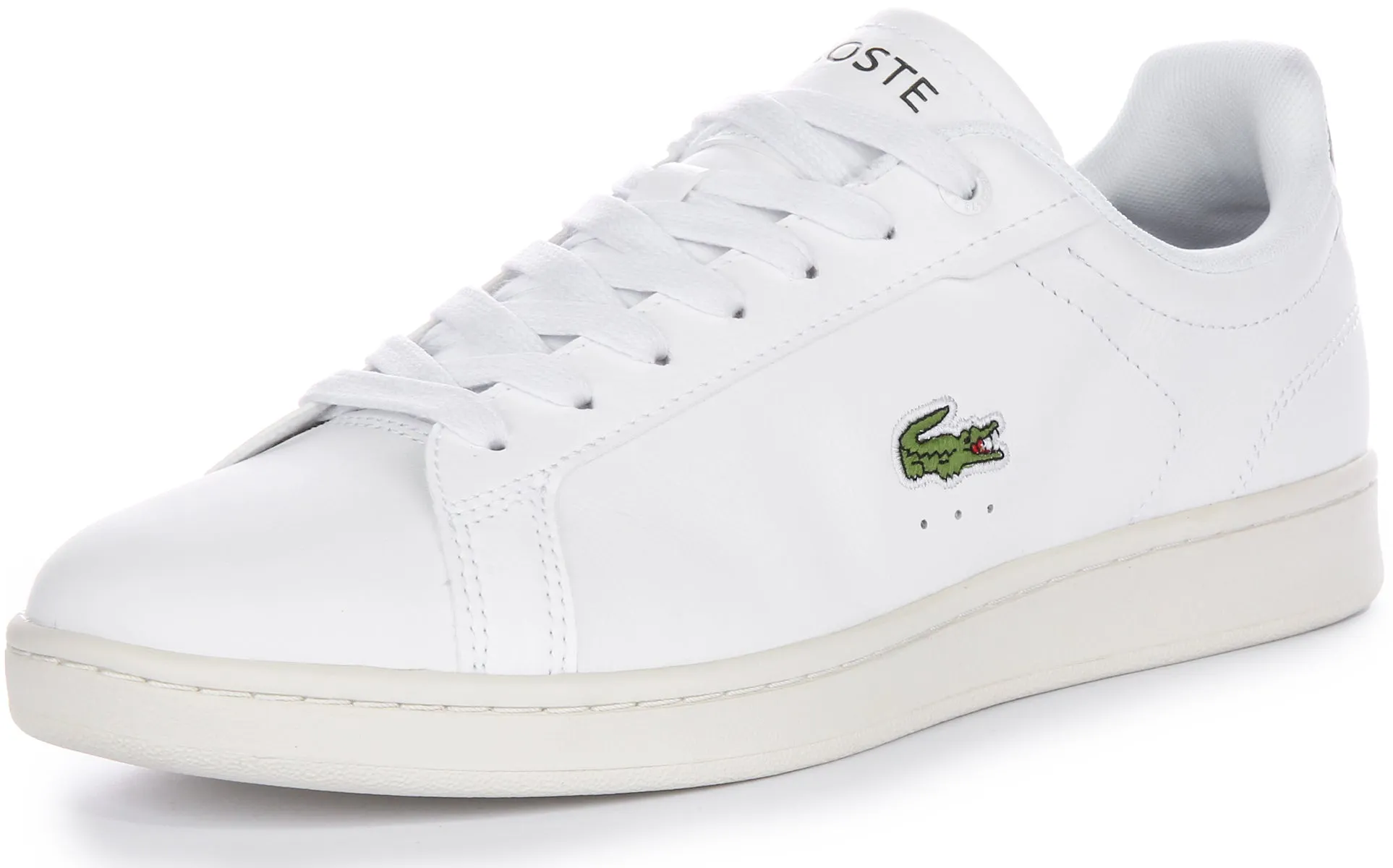 Lacoste Carnaby Pro En Blanc Vert Pour Hommes Chaussures Lacoste