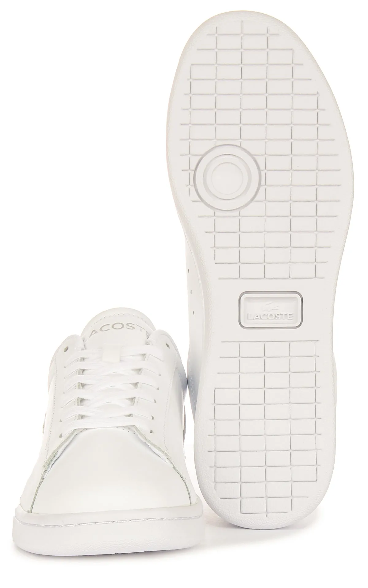 Chaussures Lacoste Carnaby Set Blanc Marine Pour Homme