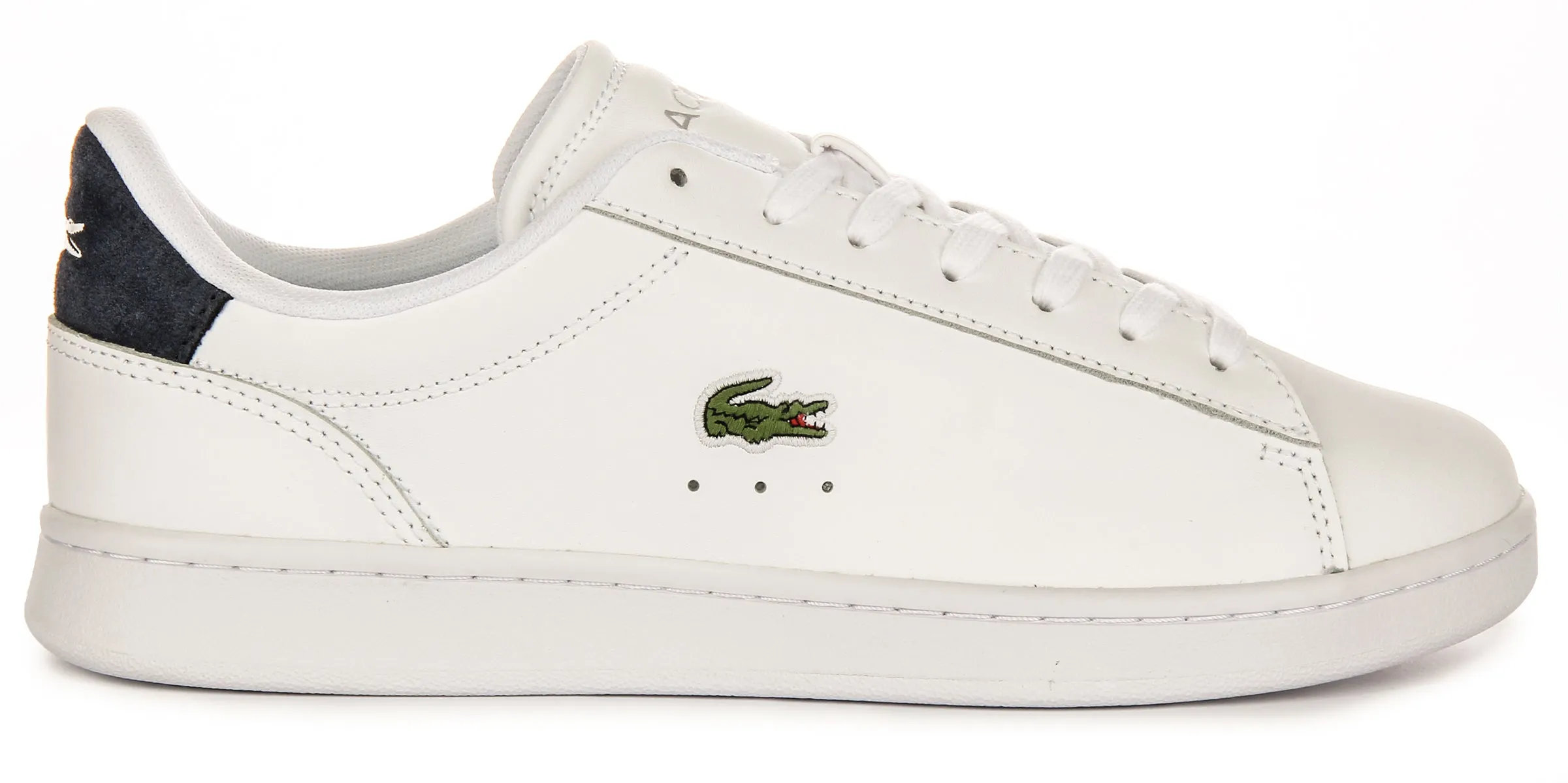 Chaussures Lacoste Carnaby Set Blanc Marine Pour Homme