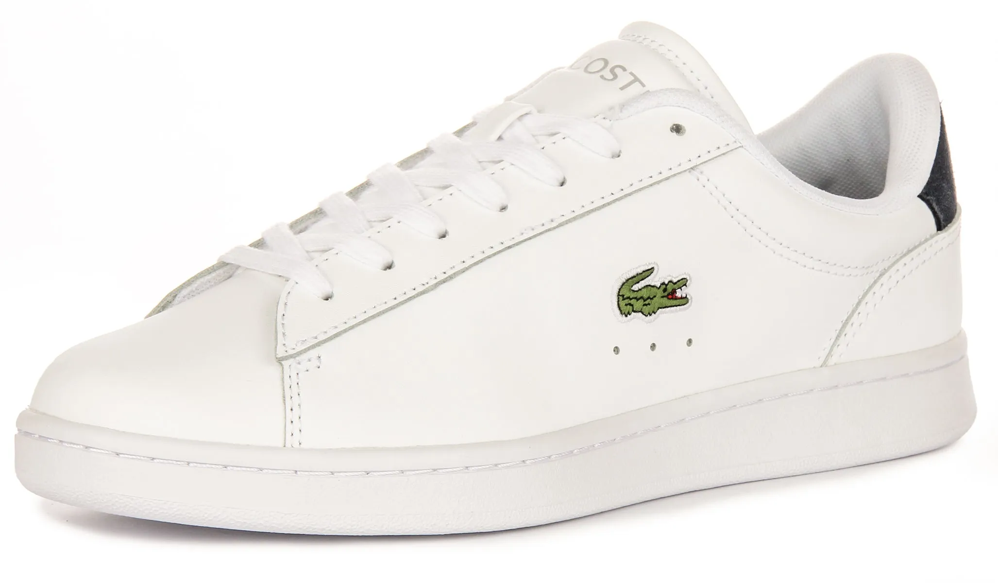 Chaussures Lacoste Carnaby Set Blanc Marine Pour Homme