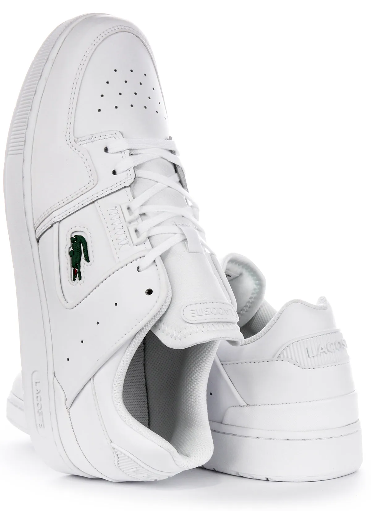 Chaussures Lacoste Court Cage en blanc pour homme