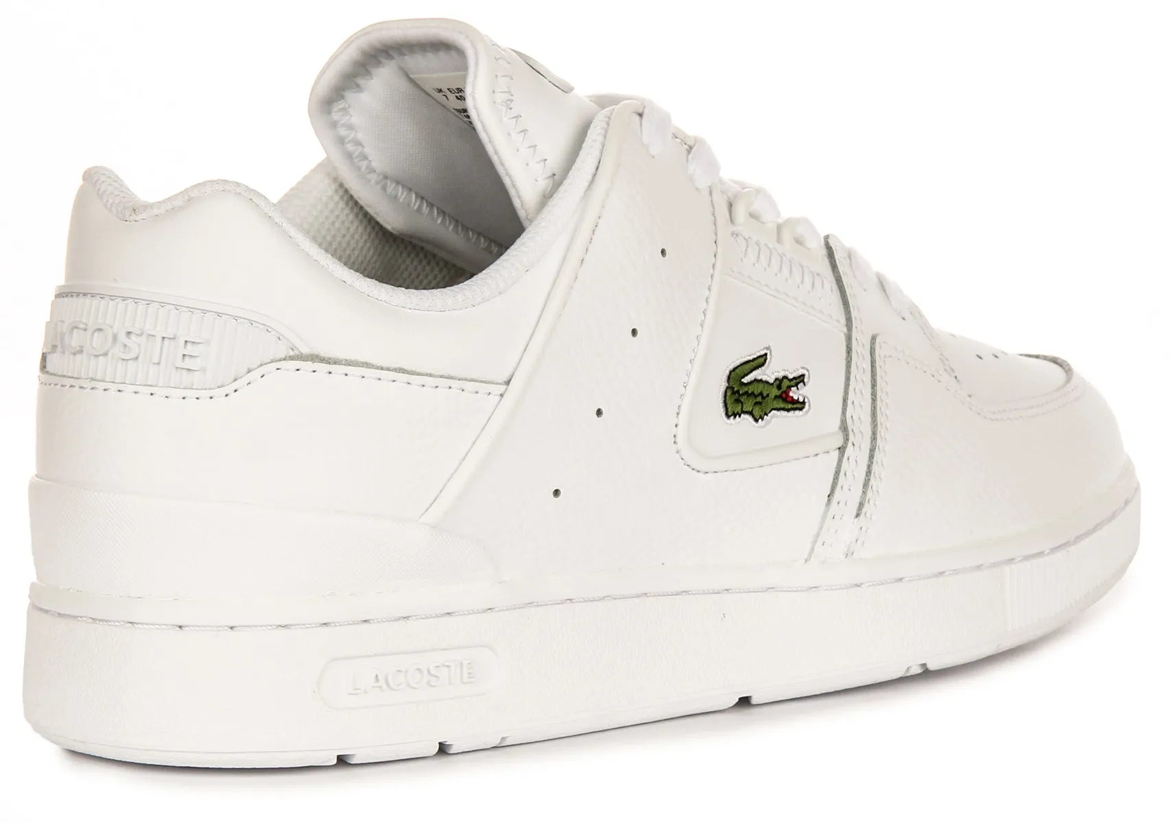Chaussures Lacoste Court Cage en blanc pour homme