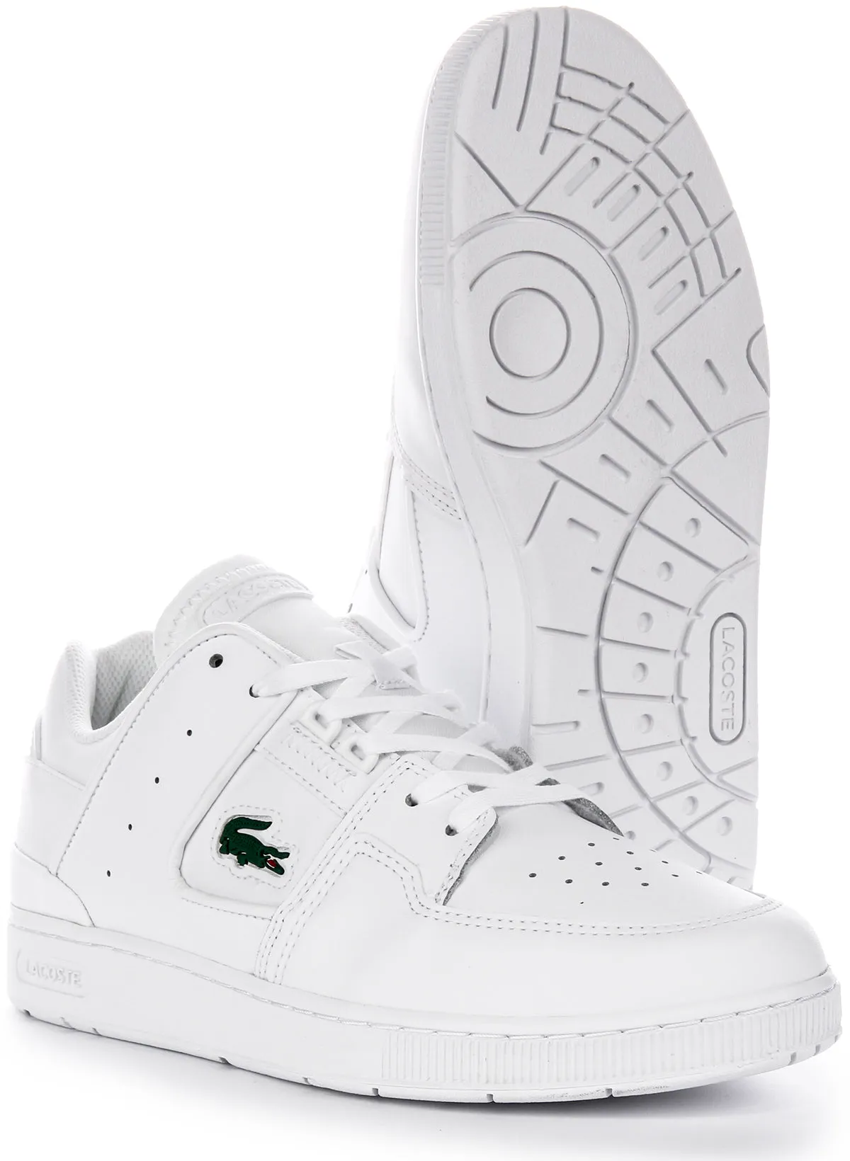 Chaussures Lacoste Court Cage en blanc pour homme