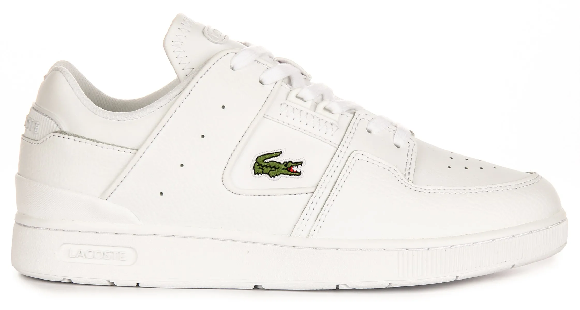 Chaussures Lacoste Court Cage en blanc pour homme