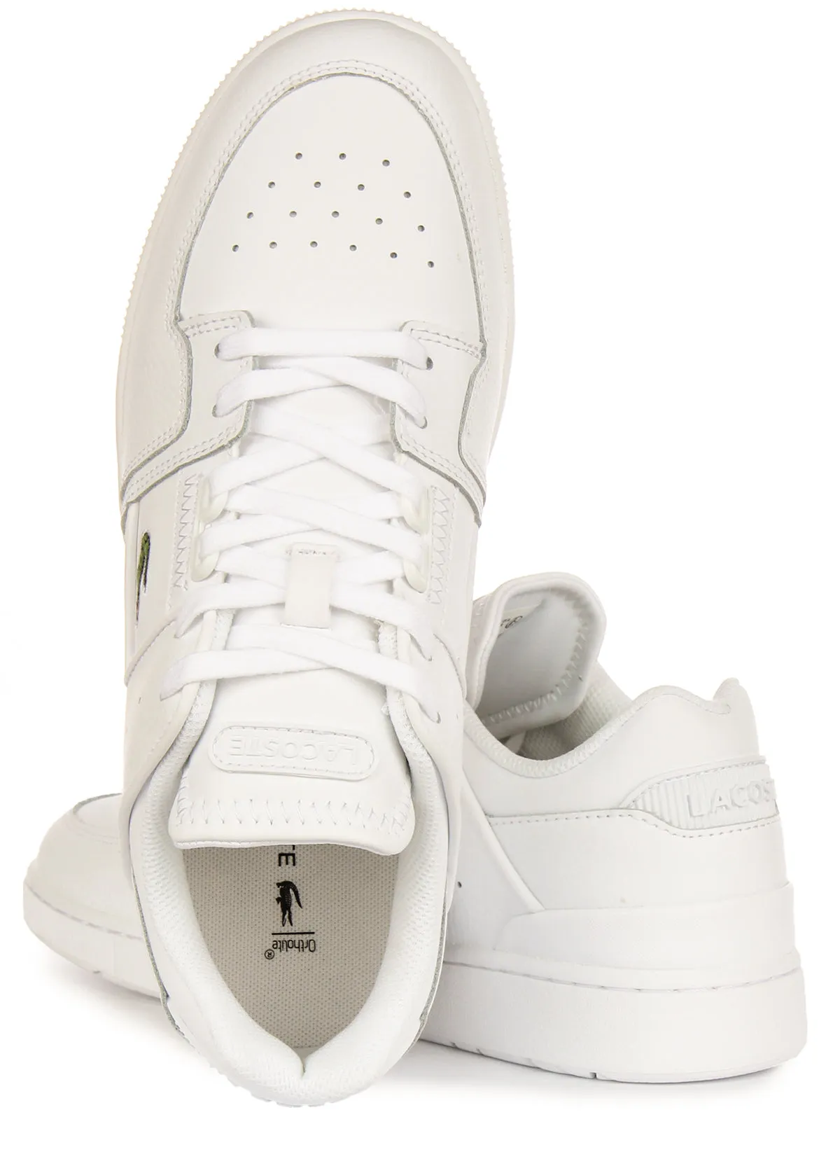 Chaussures Lacoste Court Cage en blanc pour homme