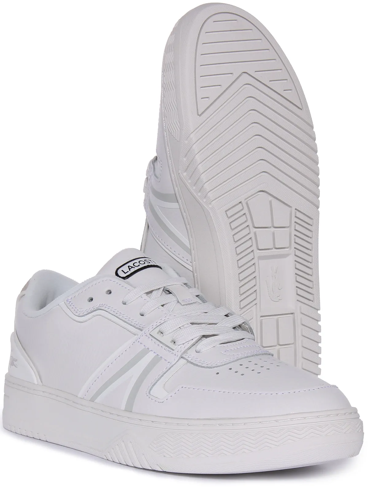 Lacoste L001 0321 1 En Off White Pour Hommes Chaussures Lacoste