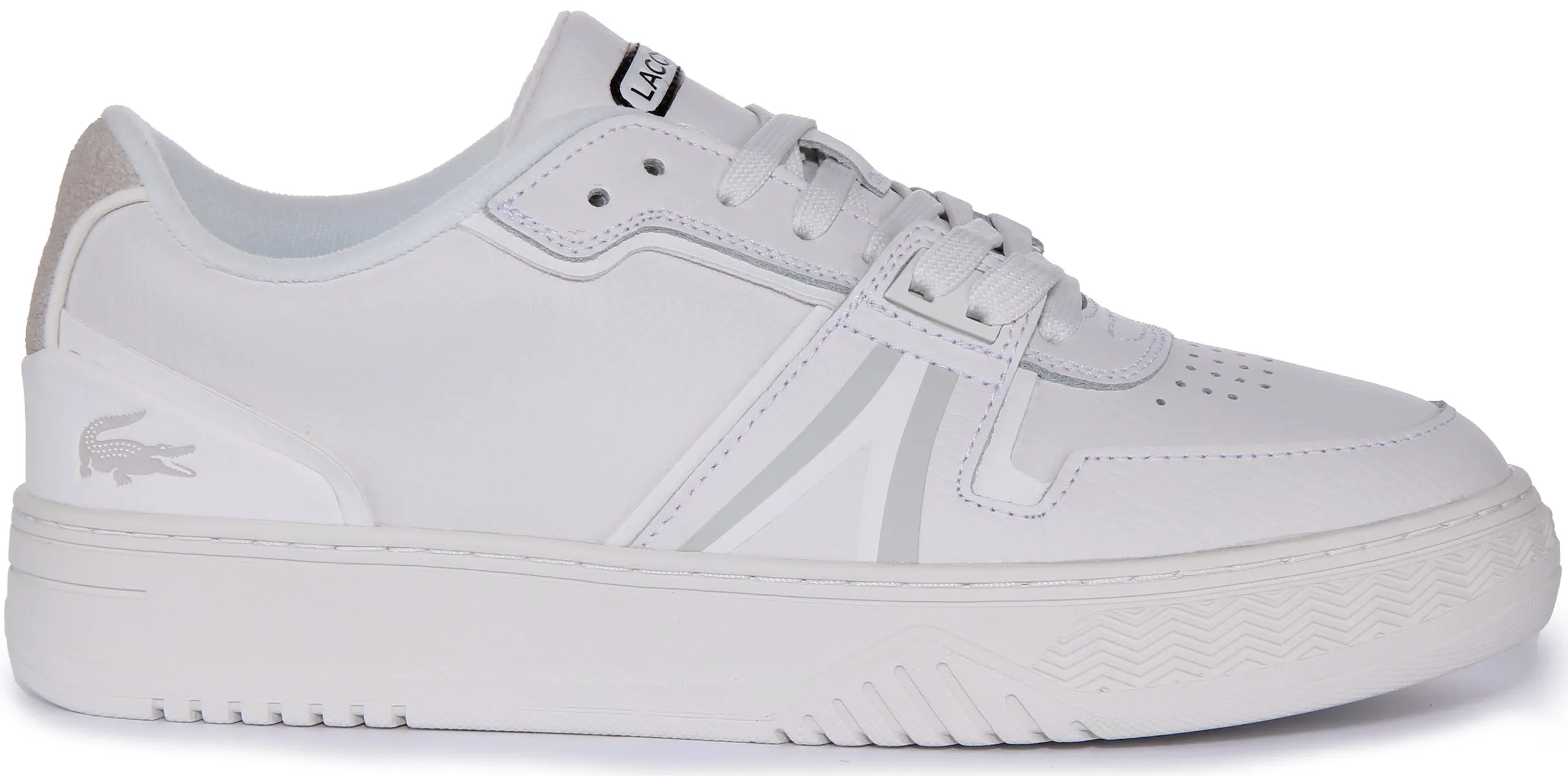 Lacoste L001 0321 1 En Off White Pour Hommes Chaussures Lacoste