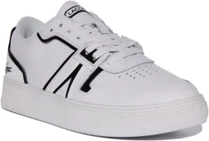 Lacoste L001 123 7 In White Black For Men Shoes Lacoste