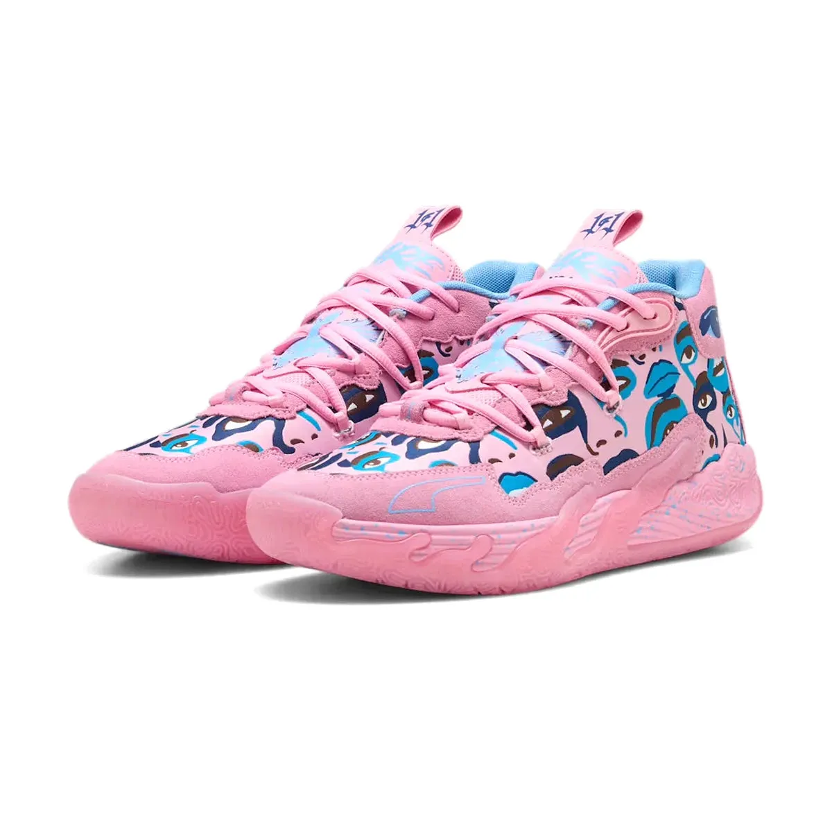   LaMelo Ball   KidSuper MB.03 'Lilas Rose'