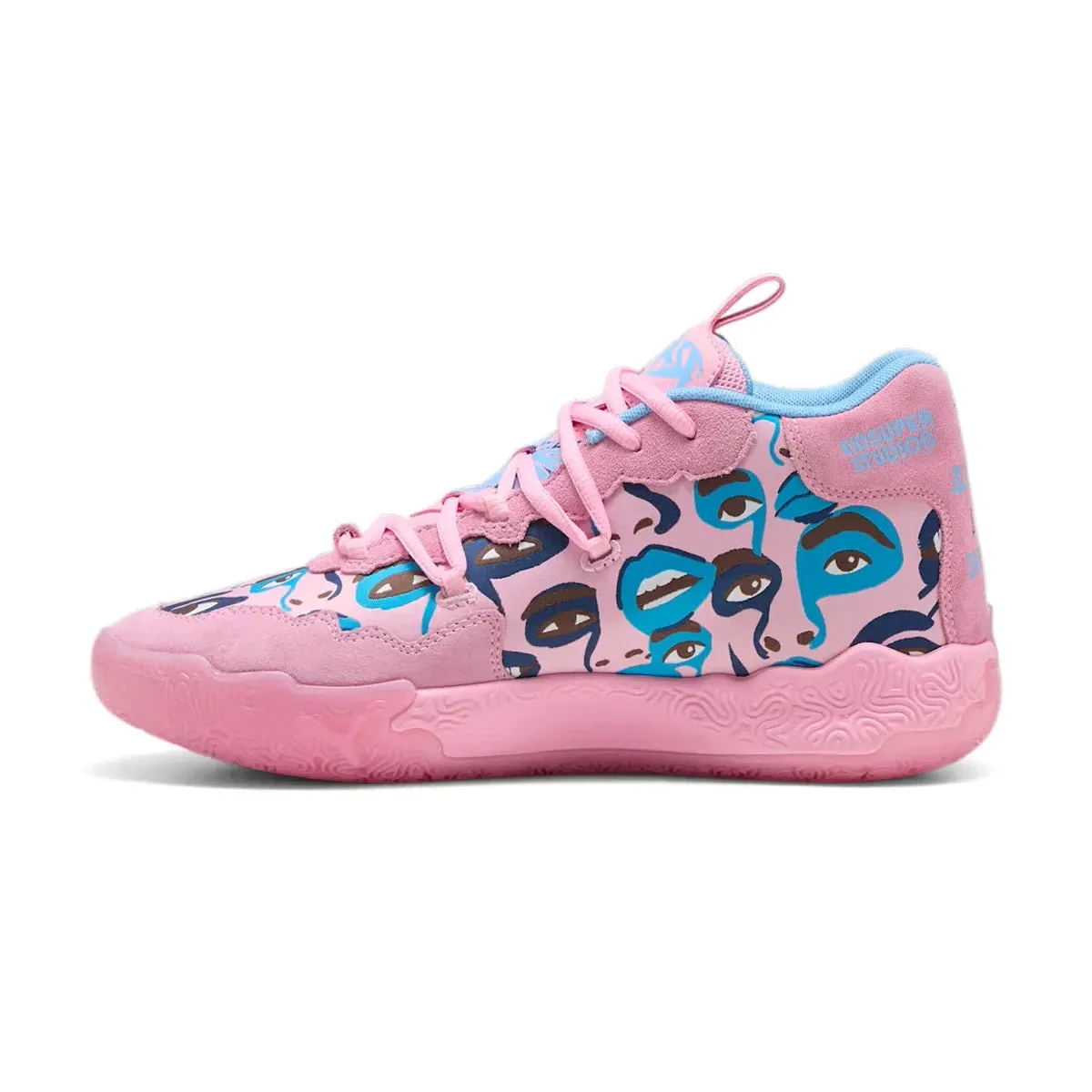   LaMelo Ball   KidSuper MB.03 'Lilas Rose'