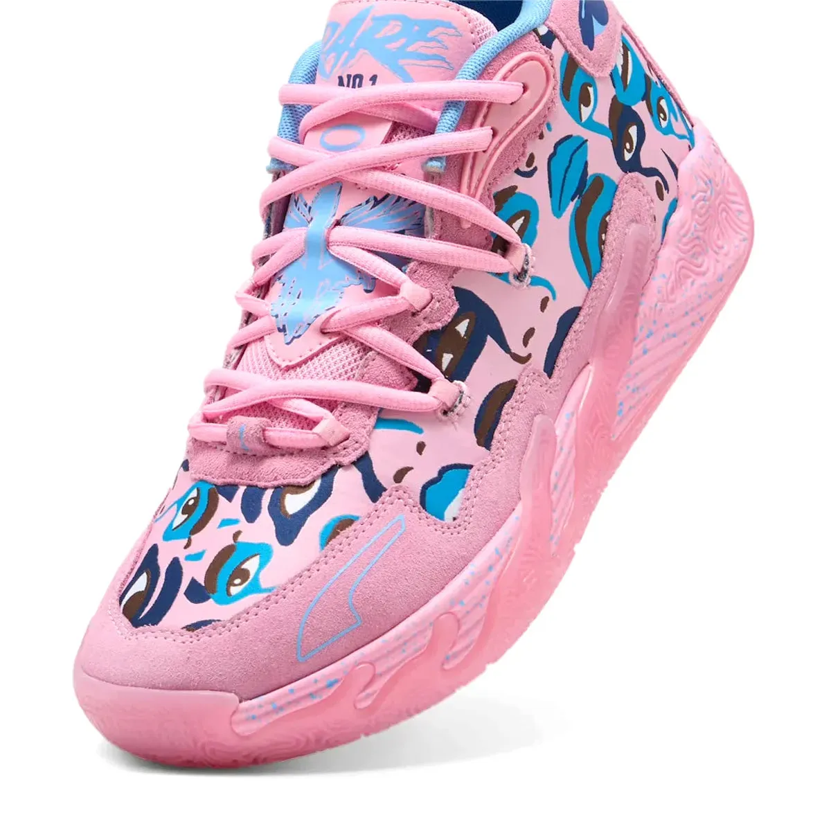   LaMelo Ball   KidSuper MB.03 'Lilas Rose'