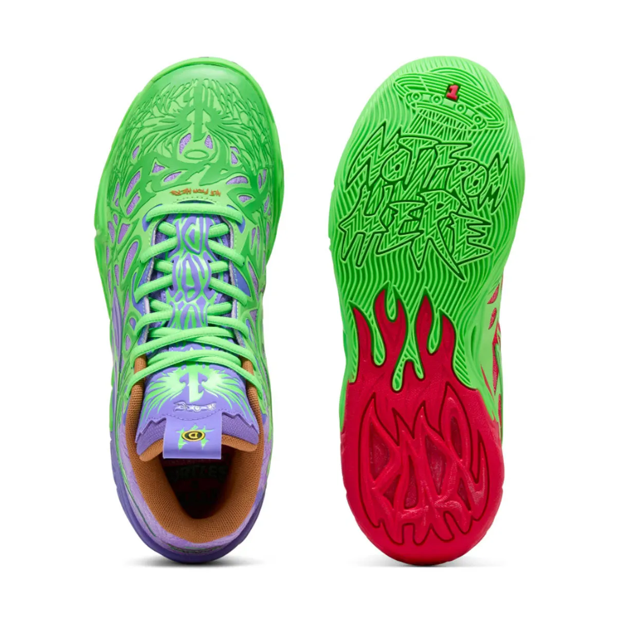   LaMelo Ball   Tortues Ninja Ados Mutants MB.04 'Donatello & Raphael'