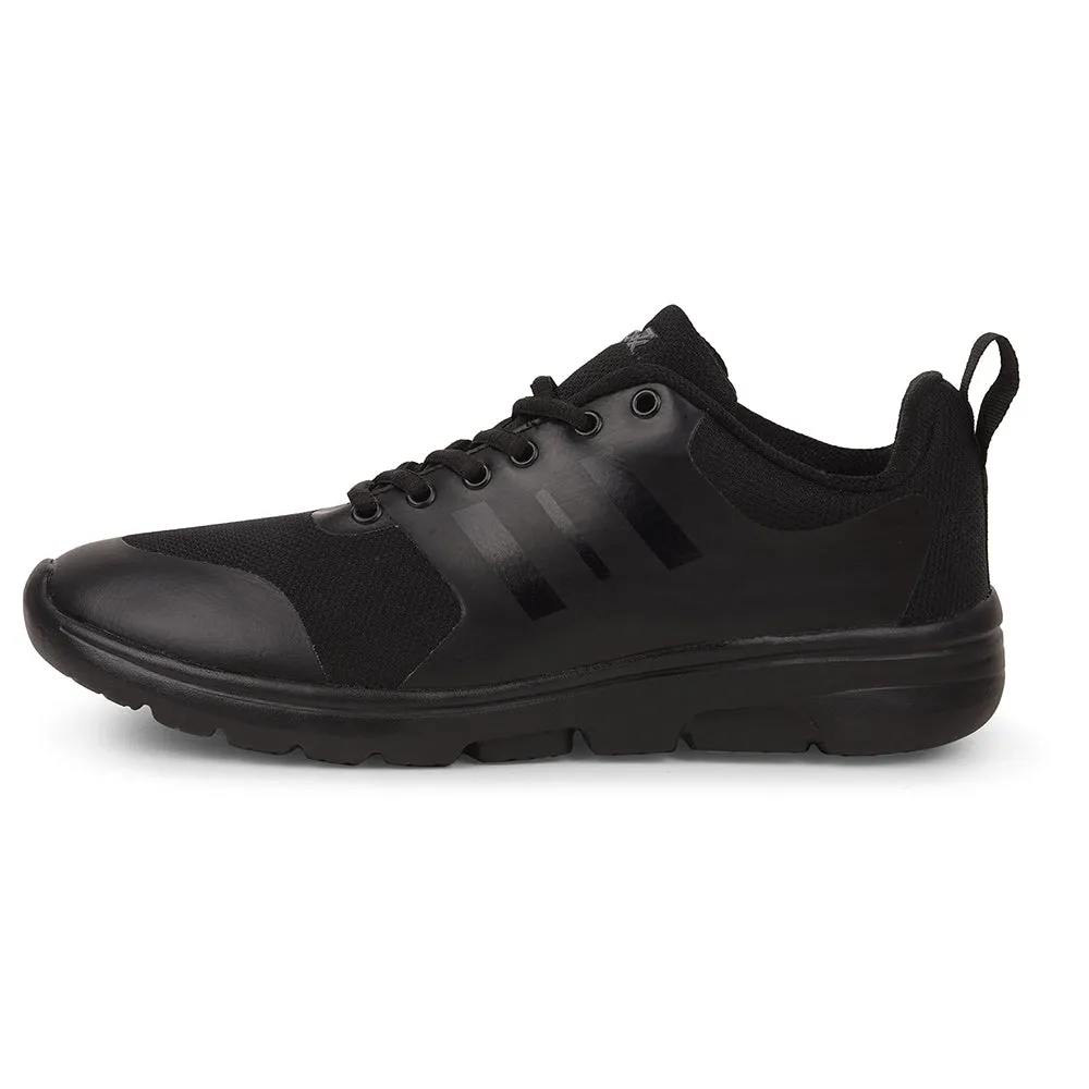 Chaussures décontractées à lacets Leap7x Noir pour hommes TRIVSKO-2E par Liberty
