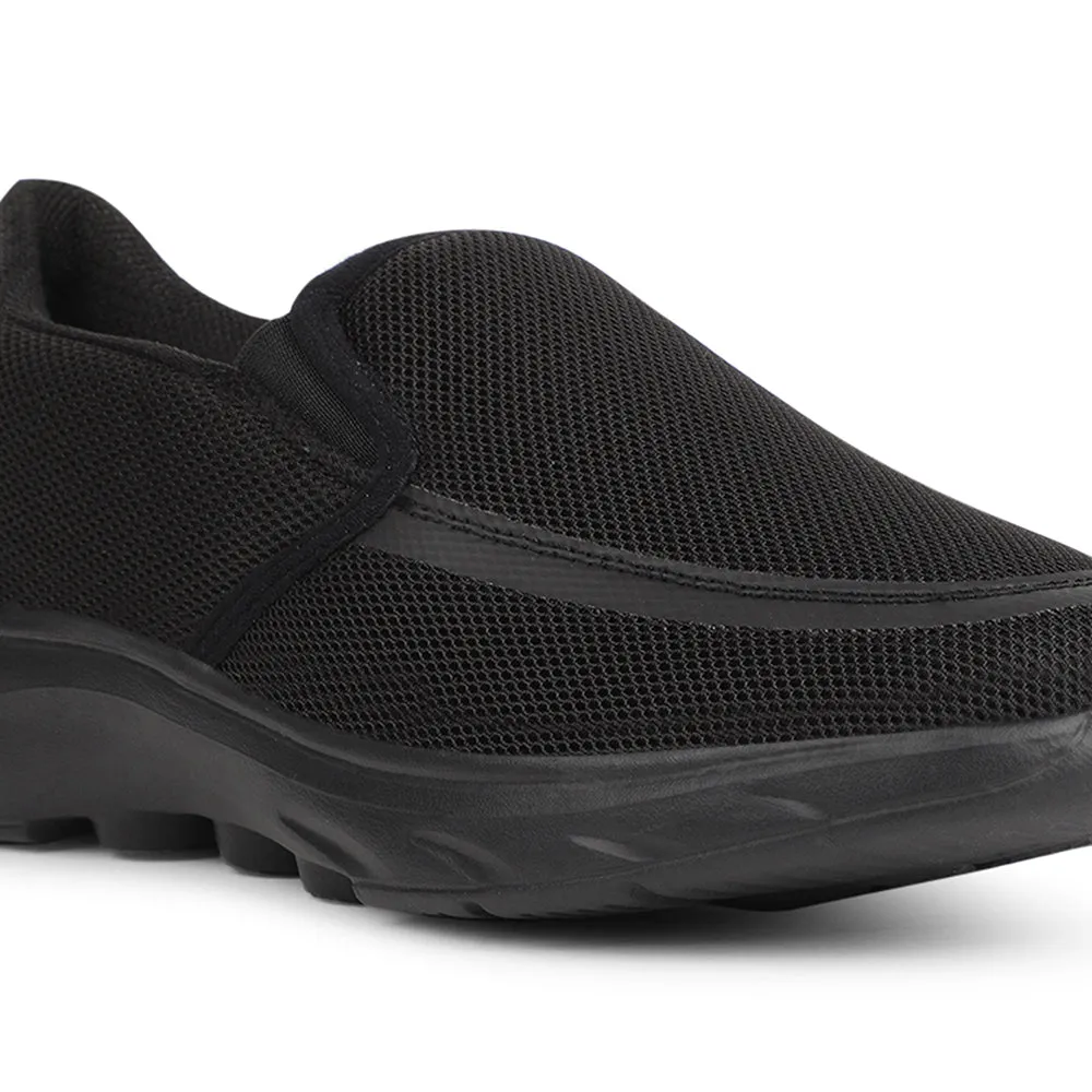 Chaussures décontractées sans lacets Leap7x Noir pour hommes DENIS-1 par Liberty