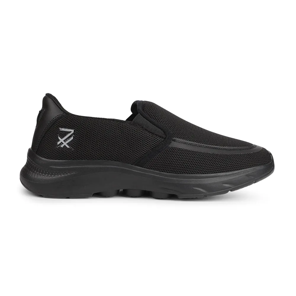 Chaussures décontractées sans lacets Leap7x Noir pour hommes DENIS-1 par Liberty