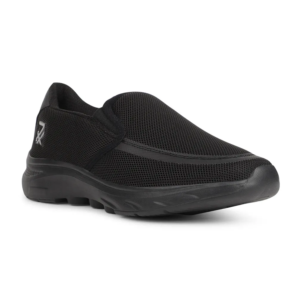 Chaussures décontractées sans lacets Leap7x Noir pour hommes DENIS-1 par Liberty