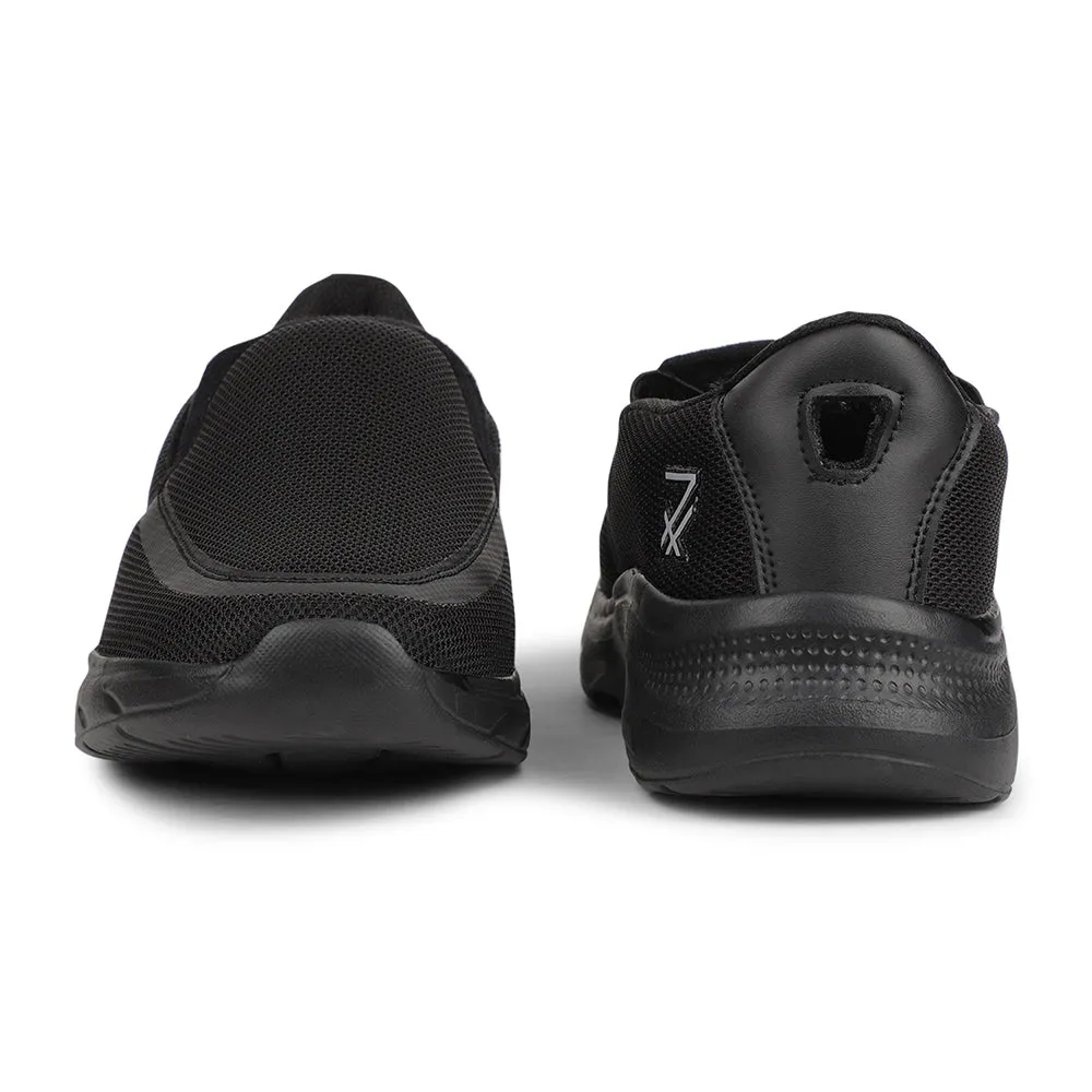 Chaussures décontractées sans lacets Leap7x Noir pour hommes DENIS-1 par Liberty