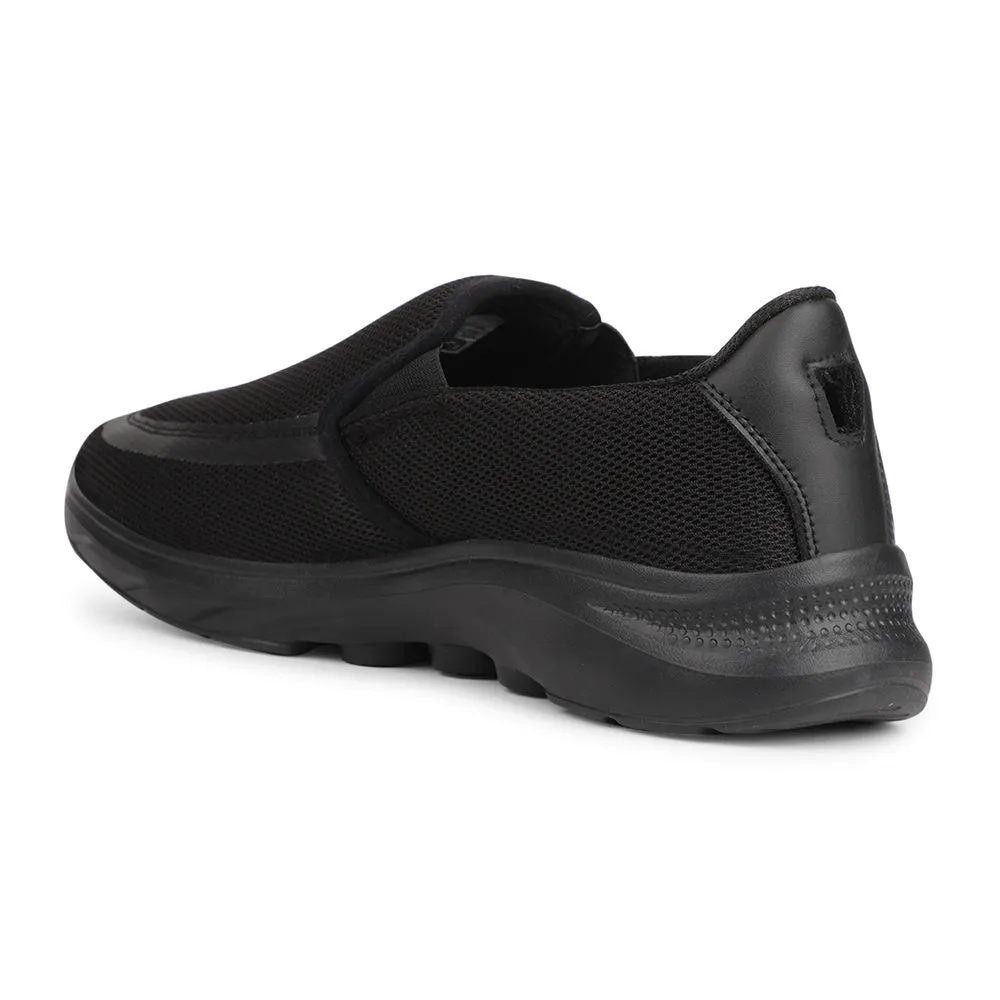 Chaussures décontractées sans lacets Leap7x Noir pour hommes DENIS-1 par Liberty