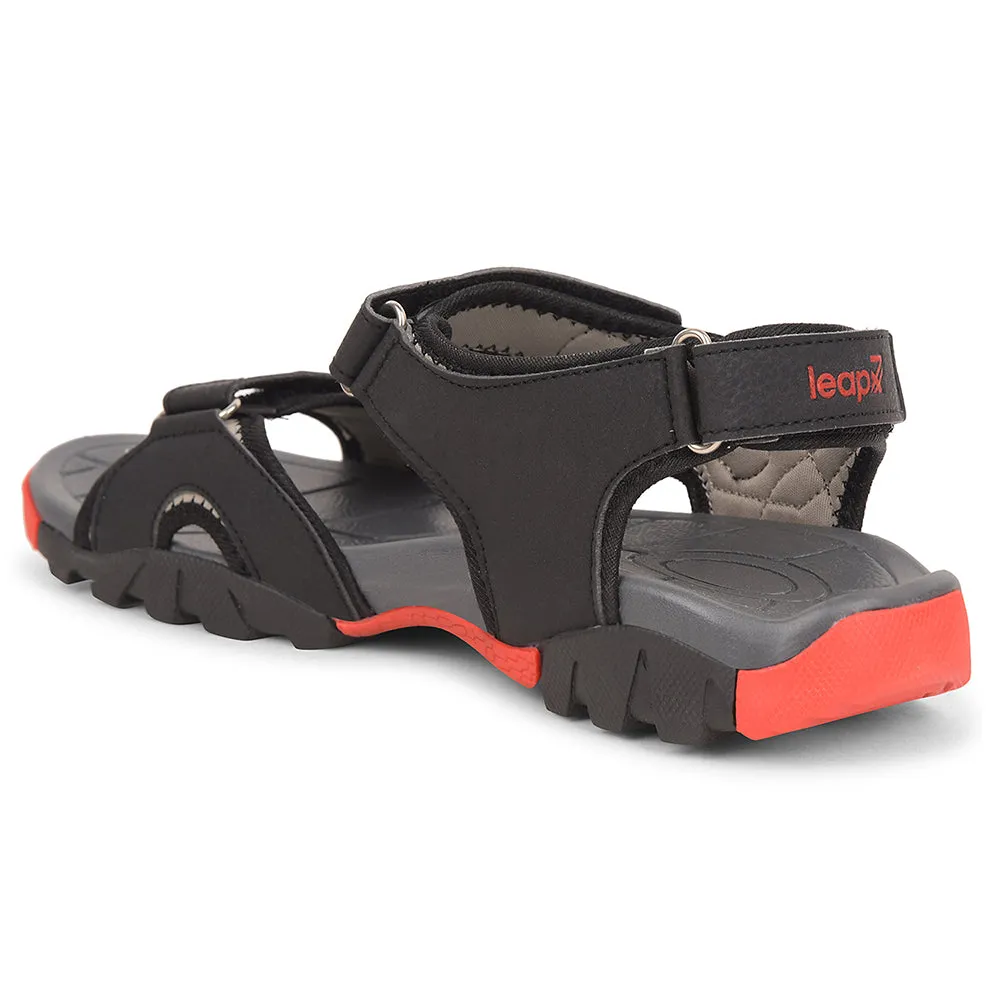 Sandale Sportive Décontractée Leap7x Noir Pour Hommes ALBANIA-2 Par Liberty