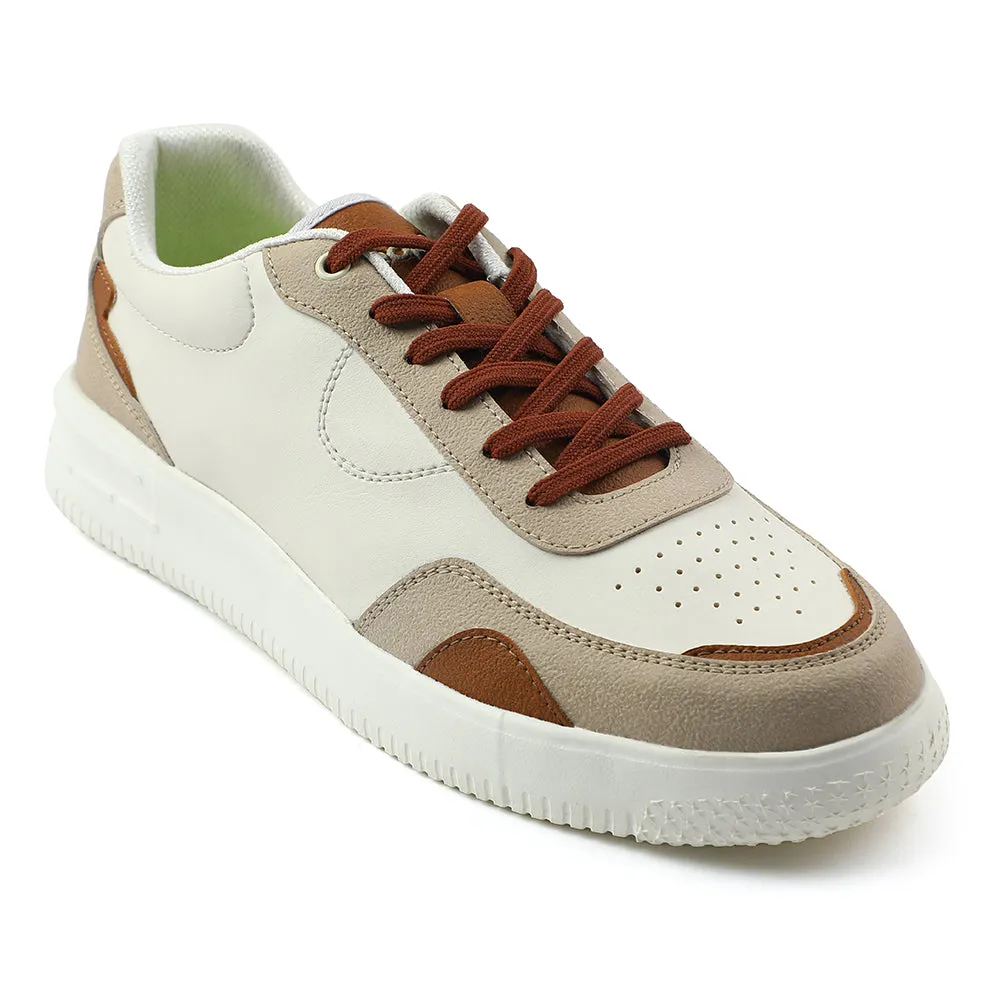 Baskets décontractées à lacets Liberty AMAZER-3E Leap7x Brown pour hommes