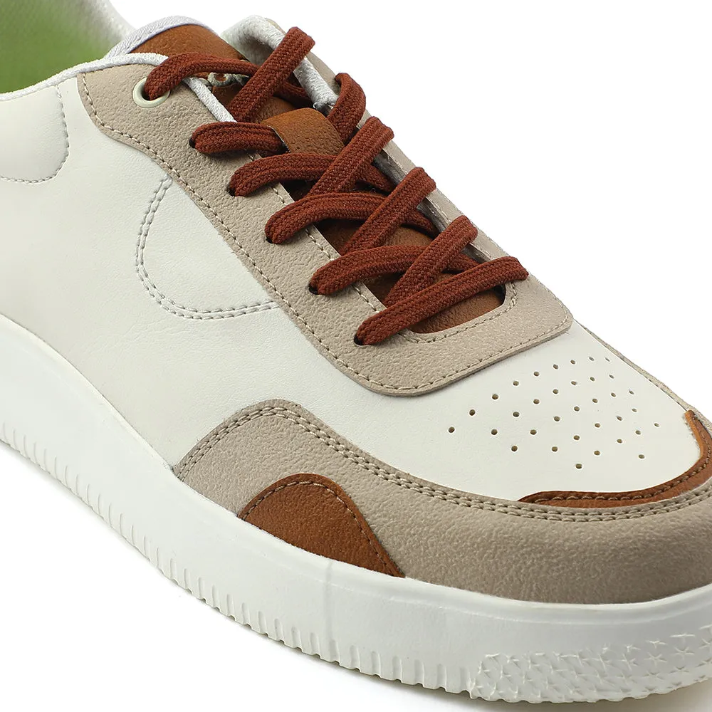 Baskets décontractées à lacets Liberty AMAZER-3E Leap7x Brown pour hommes