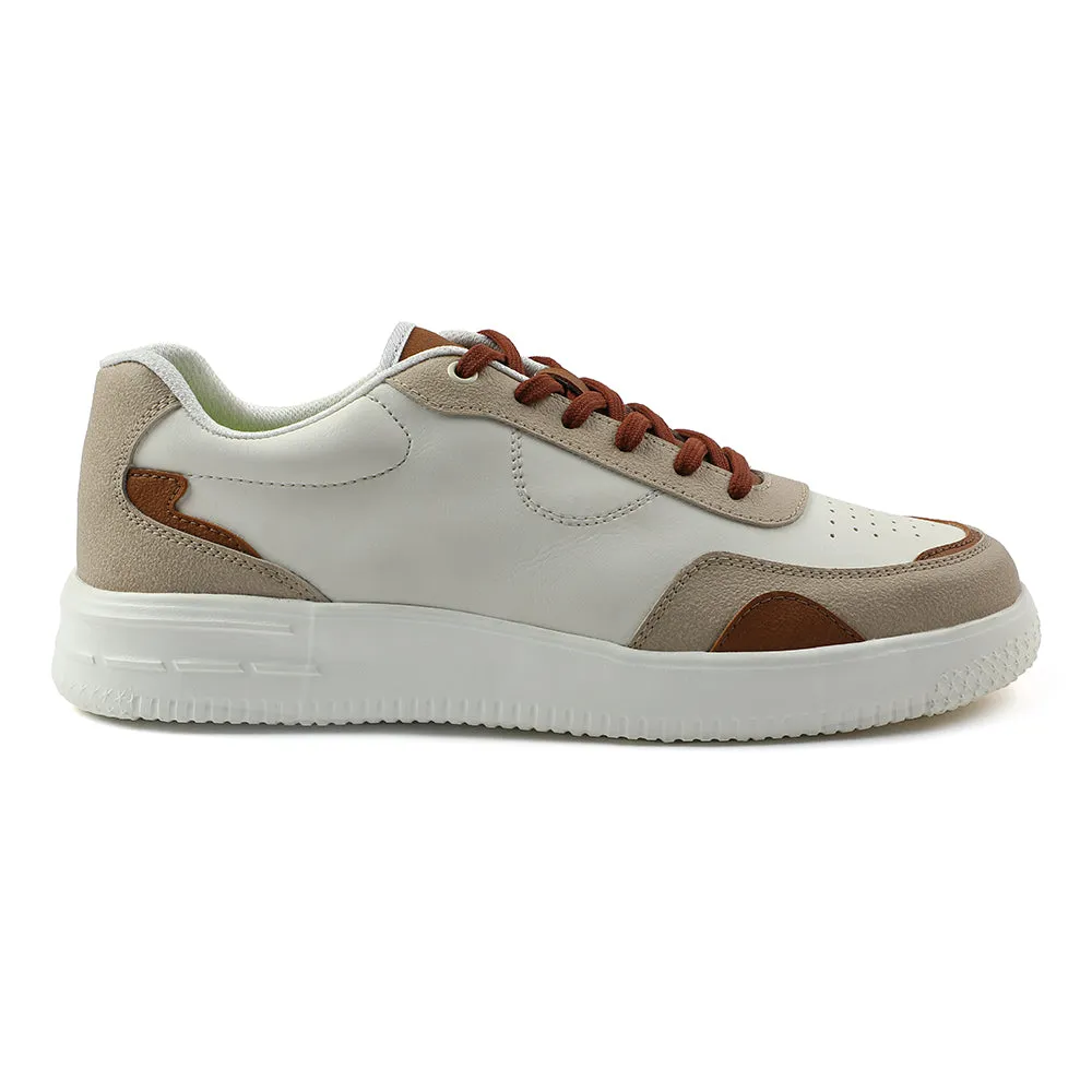 Baskets décontractées à lacets Liberty AMAZER-3E Leap7x Brown pour hommes