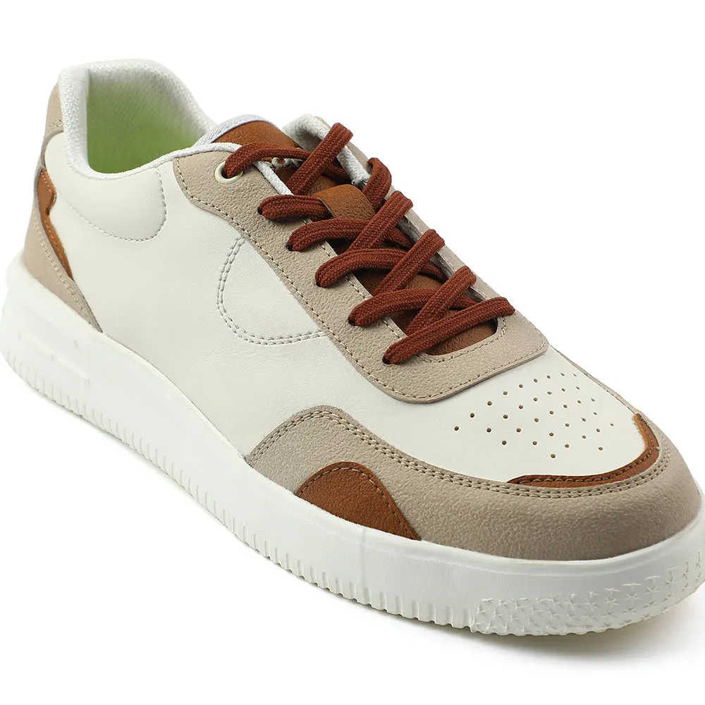 Baskets décontractées à lacets Liberty AMAZER-3E Leap7x Brown pour hommes