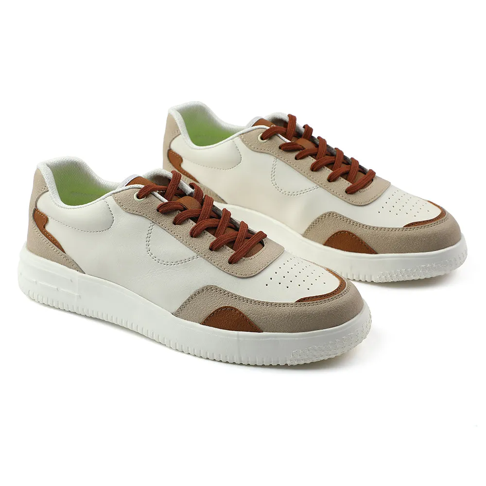 Baskets décontractées à lacets Liberty AMAZER-3E Leap7x Brown pour hommes