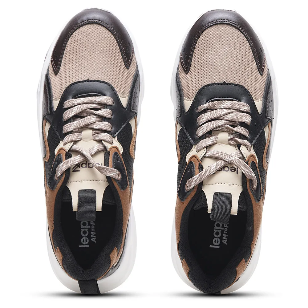 Chaussures décontractées à lacets marron Leap7x pour hommes JOSE-1E par Liberty