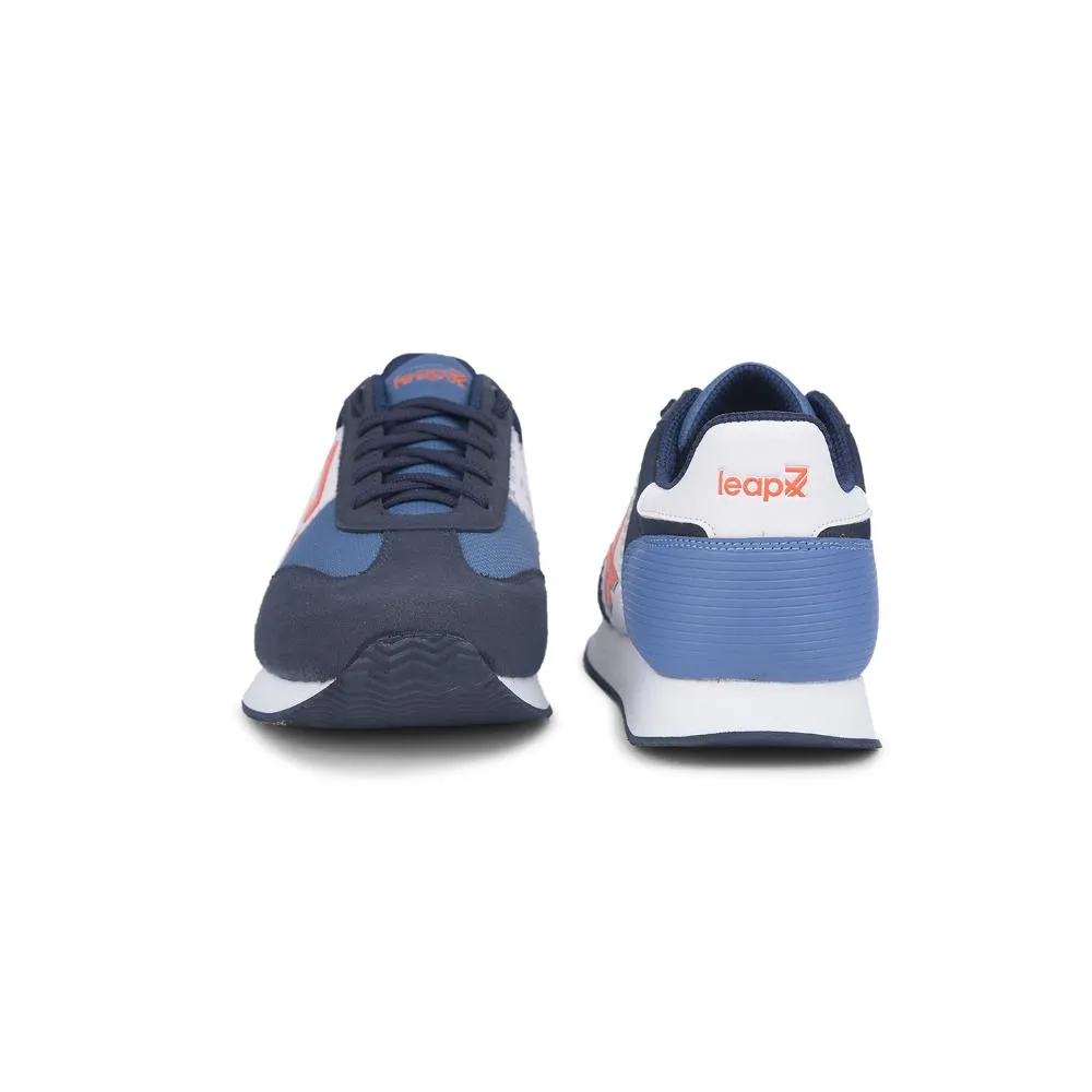 Baskets Casual Liberty Bleu Marine à Lacets Pour Hommes BACKAM-1E Par Liberty