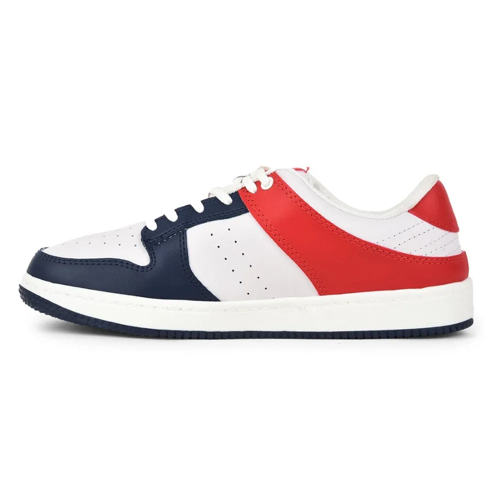 Baskets Casual Lacets Bleu Marine Leap7x Pour Homme SPORTSTAR By Liberty