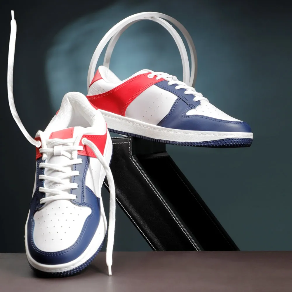 Baskets Casual Lacets Bleu Marine Leap7x Pour Homme SPORTSTAR By Liberty