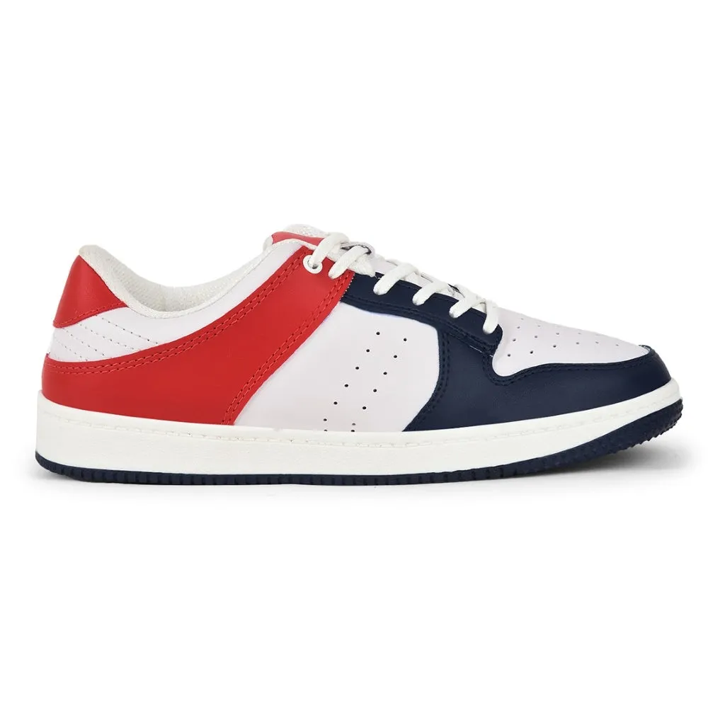 Baskets Casual Lacets Bleu Marine Leap7x Pour Homme SPORTSTAR By Liberty