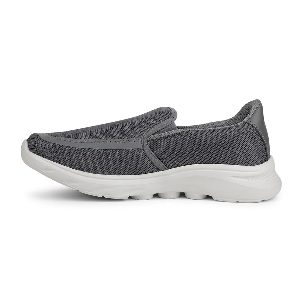 Chaussures décontractées sans lacets gris foncé pour hommes DENIS-1 par Liberty