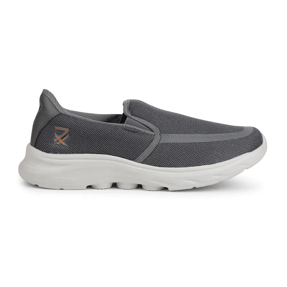 Chaussures décontractées sans lacets gris foncé pour hommes DENIS-1 par Liberty