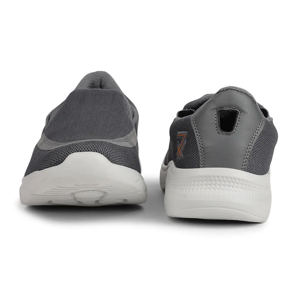 Chaussures décontractées sans lacets gris foncé pour hommes DENIS-1 par Liberty