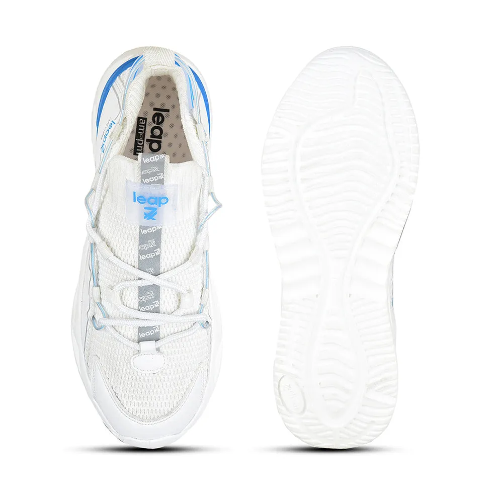 Chaussures décontractées à lacets Leap7x Blanc pour hommes NUCLEAR-1 par Liberty