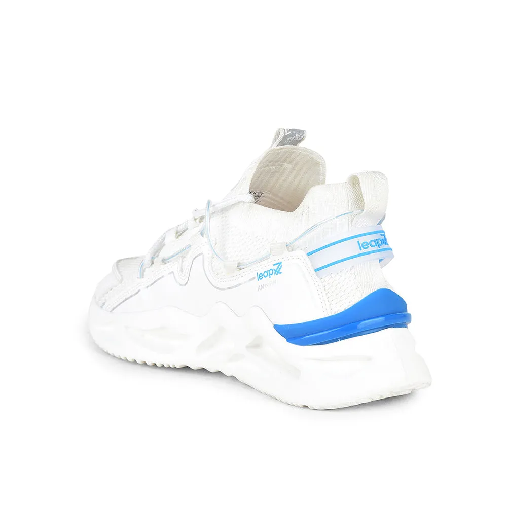 Chaussures décontractées à lacets Leap7x Blanc pour hommes NUCLEAR-1 par Liberty