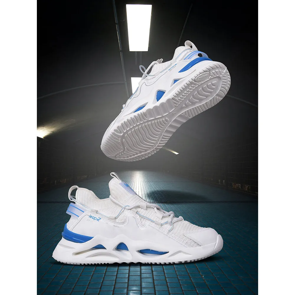 Chaussures décontractées à lacets Leap7x Blanc pour hommes NUCLEAR-1 par Liberty
