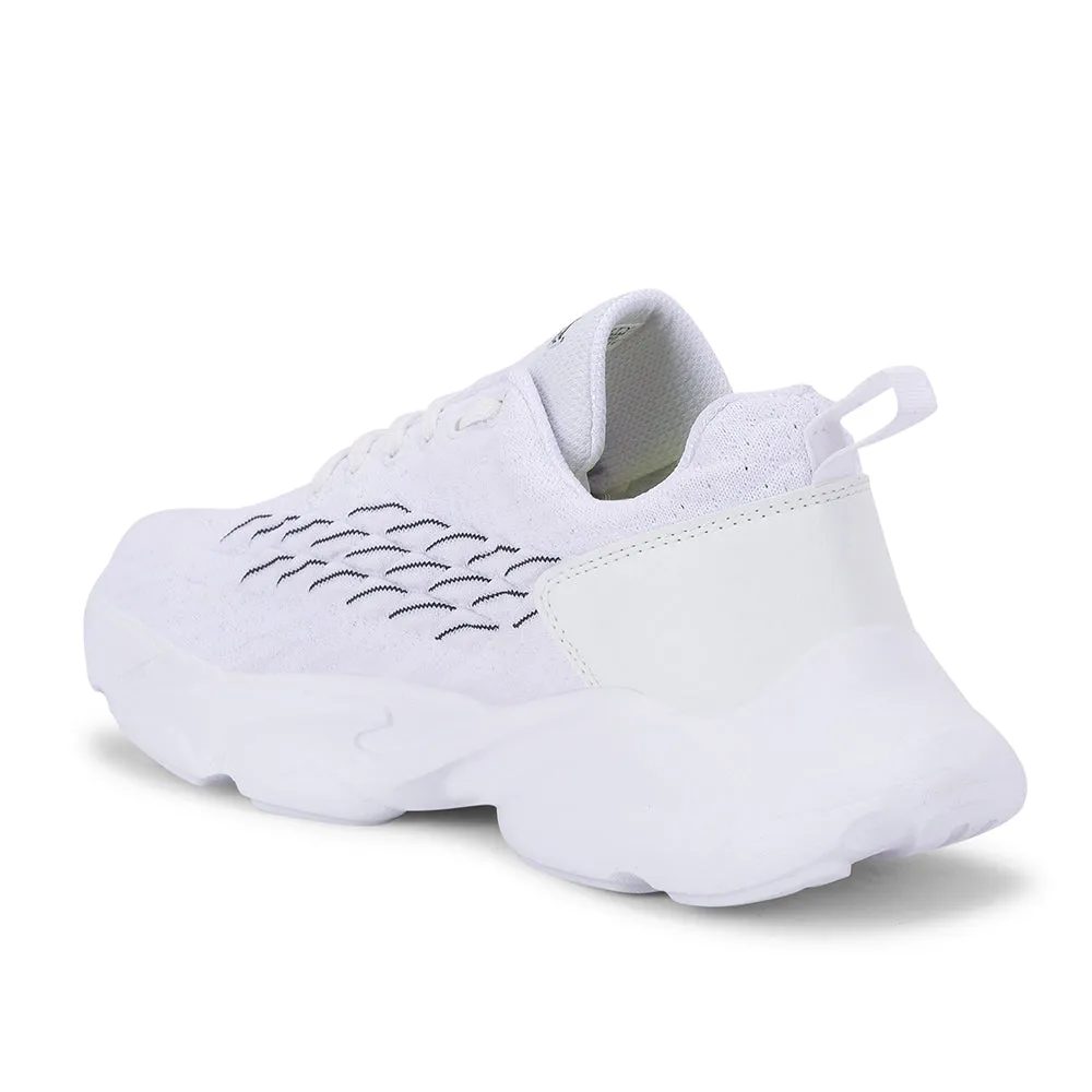 Chaussures décontractées à lacets blances Leap7x pour hommes SAMUEL-1E par Liberty