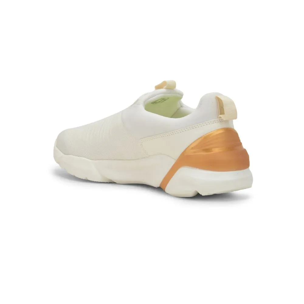 Chaussures décontractées sans lacets Leap7x Blanc pour hommes BRISK-01 Par Liberty