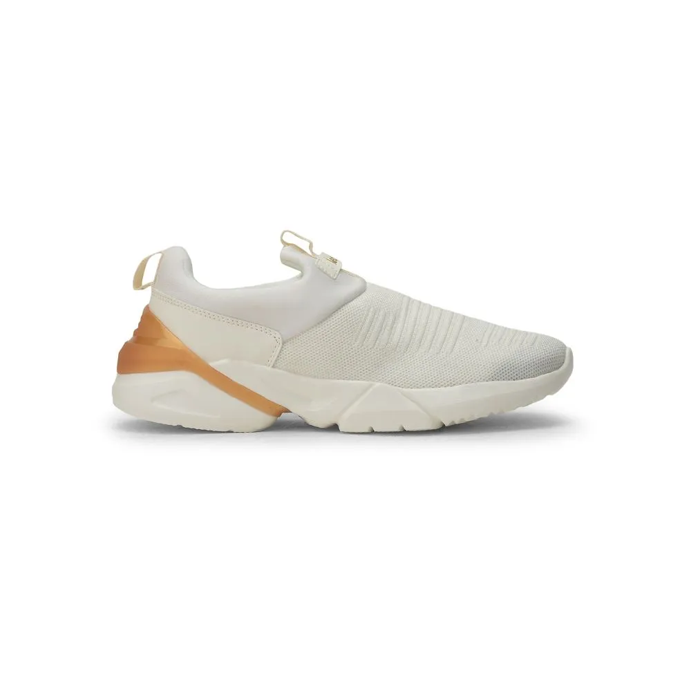 Chaussures décontractées sans lacets Leap7x Blanc pour hommes BRISK-01 Par Liberty