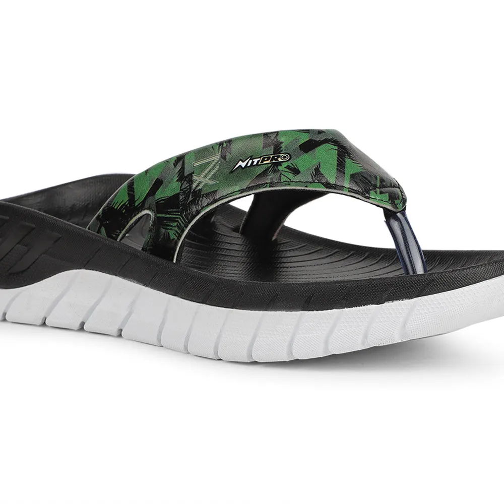 Pantoufle décontractée EVERLAST-6 couleur vert olive pour hommes par Liberty