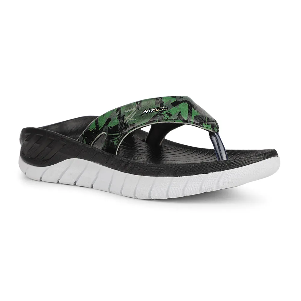 Pantoufle décontractée EVERLAST-6 couleur vert olive pour hommes par Liberty