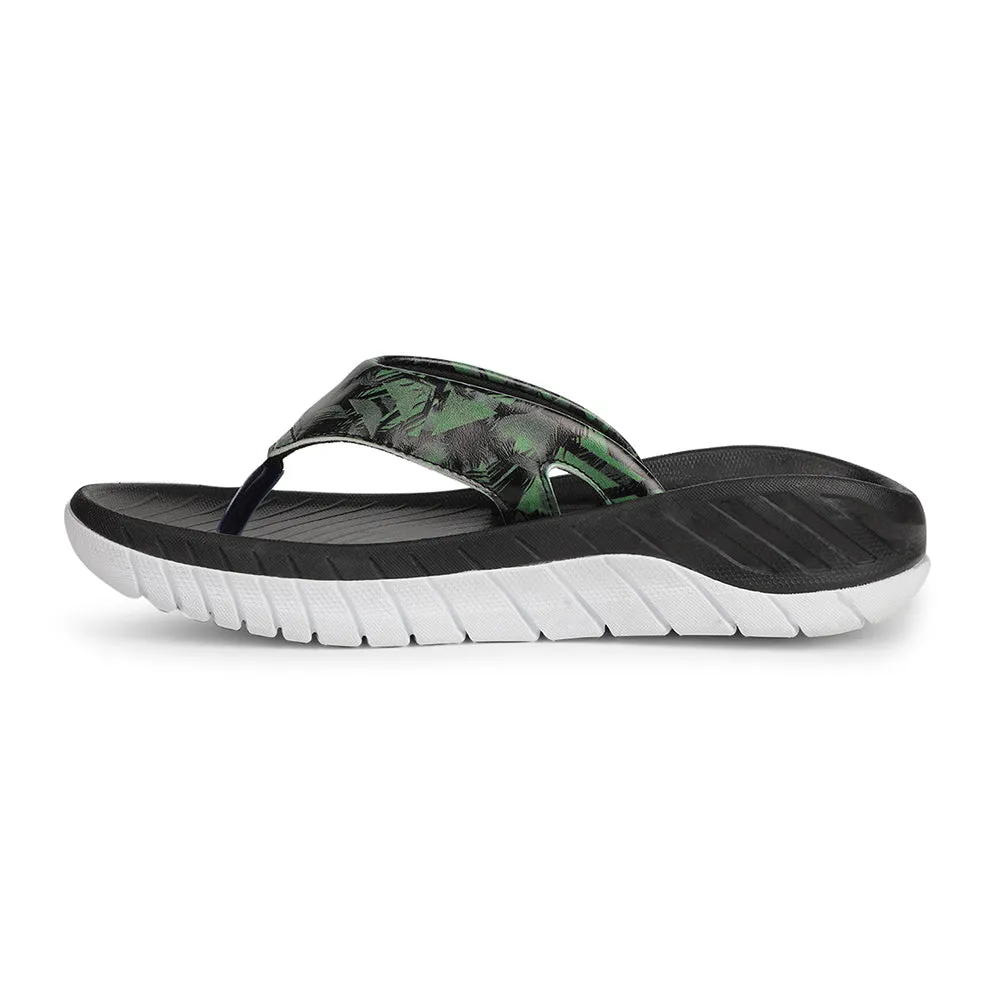 Pantoufle décontractée EVERLAST-6 couleur vert olive pour hommes par Liberty